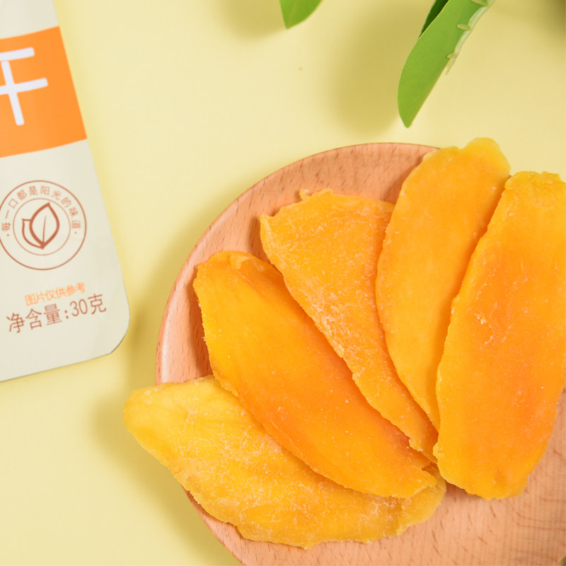 美吉果30g*5袋装芒果片品芒果干 美吉果食品芒果干