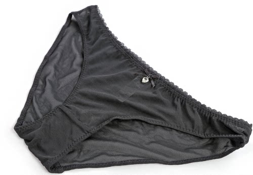 all undone大码性感法式欧美内衣超薄透明网纱女士胸罩文胸套装 - 图3