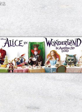 电影海报 爱丽丝梦游仙境 3幅选 Alice 装饰画
