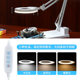 PDOK desktop magnifying glass with light Gao please K9 optical