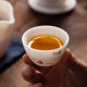 Craftsman porcelain ຊຸດຊາເດີນທາງສີຂາວແລະຈອກໄວ