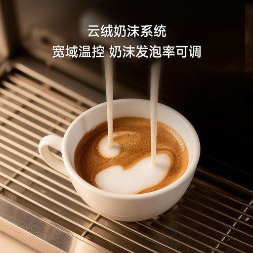 咖博士CK商用全自动咖啡机F11办公研磨一体大型双头智能奶泡萃取 - 图2