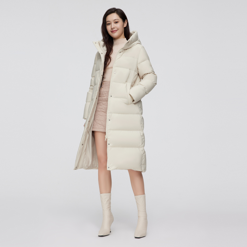 【热卖】波司登羽绒服女士长款
