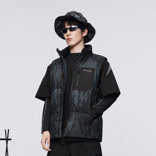 【小码】波司登奥莱冬男时尚内穿外穿马甲外套面包服叠穿短羽绒服 - 图0