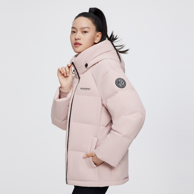 波司登女士短款羽绒服