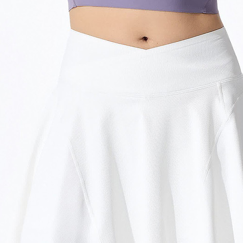 波司登夏季女经典柔型轻运动裙裤A字裙裤防走光休闲百搭 - 图2