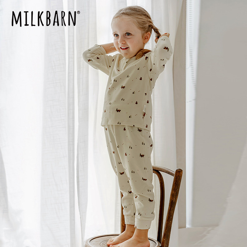 Milkbarn儿童秋冬德绒长袖上衣婴儿保暖上装宝宝打底衫,淘宝优惠券,粉丝福利购,淘宝优惠卷