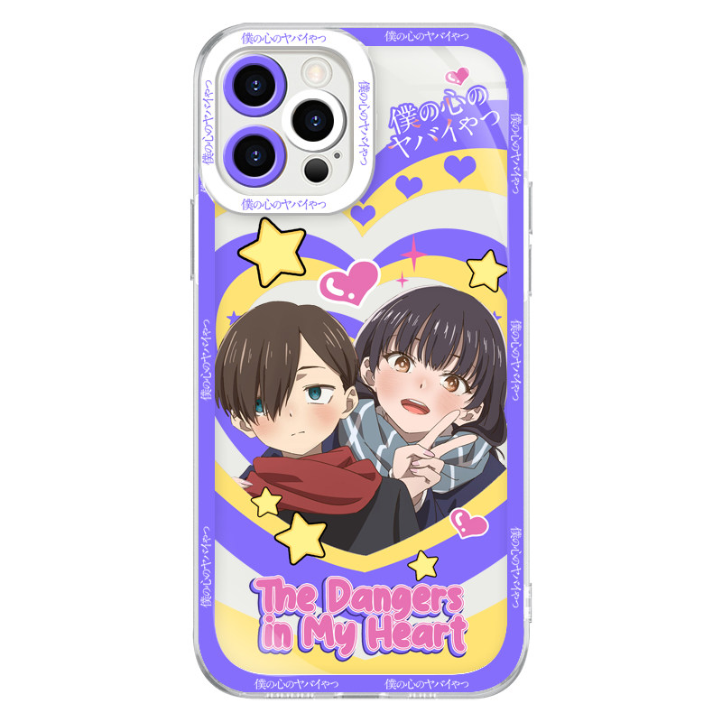 我心里危险的东西手机壳适用苹果15iphone14Pro山田杏奈12动漫11周边13华为mate60pro市川京太郎小米oppovivo