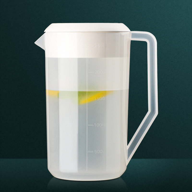 量壶pc凉水壶塑料商用奶茶壶家用耐高温冷水壶奶茶店泡茶桶大容量_虎窝淘