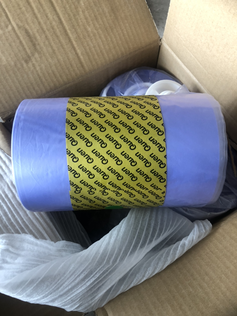 Qu**enXT-46CXT-46B坤**昱智能鞋覆膜机PVC专用热缩鞋膜28um-1100 - 图0