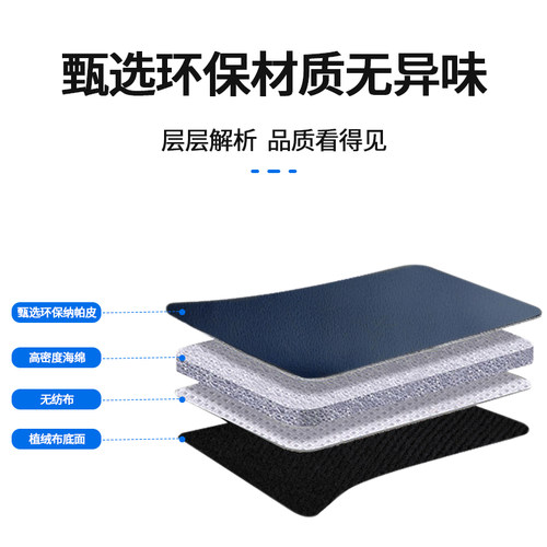 22-24款比亚迪元PLUS座椅半包防踢垫后排ATTO3汽车内饰改装用品 - 图3