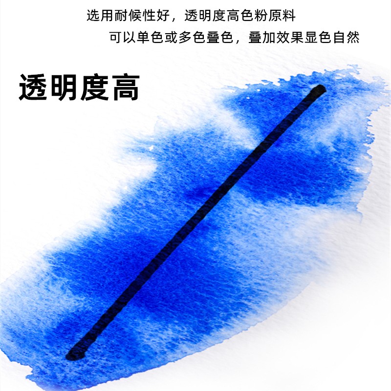 鲁本斯第四代水彩颜料艺术家级单支管状水彩颜料分装单色补充装专业级水彩颜色15ml/60ml大支大容量水彩 - 图1