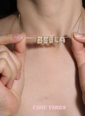 ChicVibes小众高级字母项链