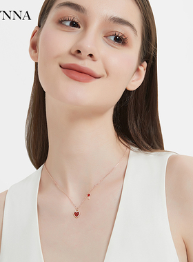 一锁定情锁得如愿纯银项链