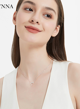 轻轻系住你的心永不放开纯银项链