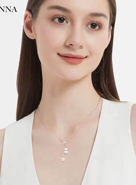 招财纳福好运成双拉丝葫芦项链