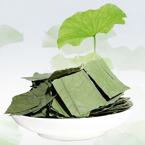 中药材荷叶茶徽山湖干荷叶特级天然新鲜荷叶片方荷叶干500g泡茶喝 - 图0