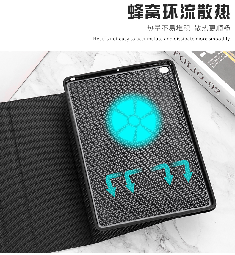 2021iPad9保护套Air2壳air4款ipad10适用苹果2018ipd九十mini5平板7pad6第五六代a1822轻薄2020pro11寸8全包3 - 图2