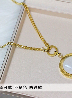 洗澡不用22年新款钛钢毛衣链