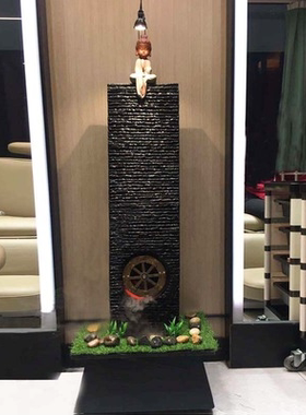 智能流水摆件天然石材