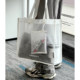 ຕາຫນ່າງ translucent breathable ຖົງກິລາ tote bag shoulder