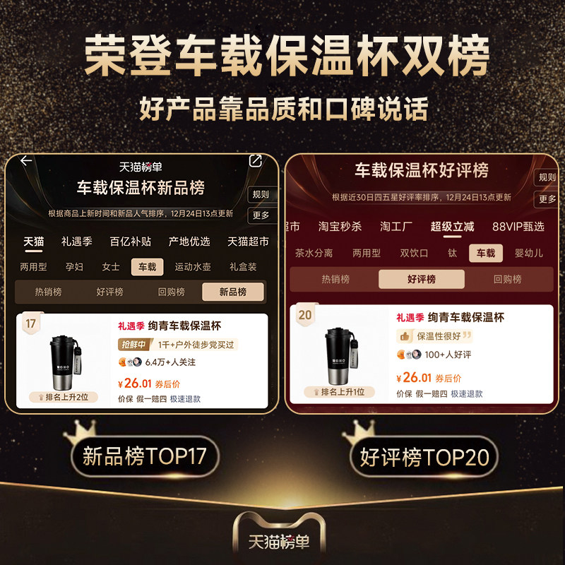 高级感保温杯男士2025新款车载水杯316不锈钢吸管杯子外带随手杯,淘宝优惠券,粉丝福利购,淘宝优惠卷