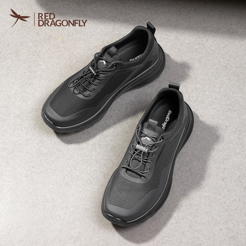 红蜻蜓男士休闲鞋2025秋冬新款男鞋运动鞋轻便透气跑步鞋加绒棉鞋,淘宝优惠券,粉丝福利购,淘宝优惠卷