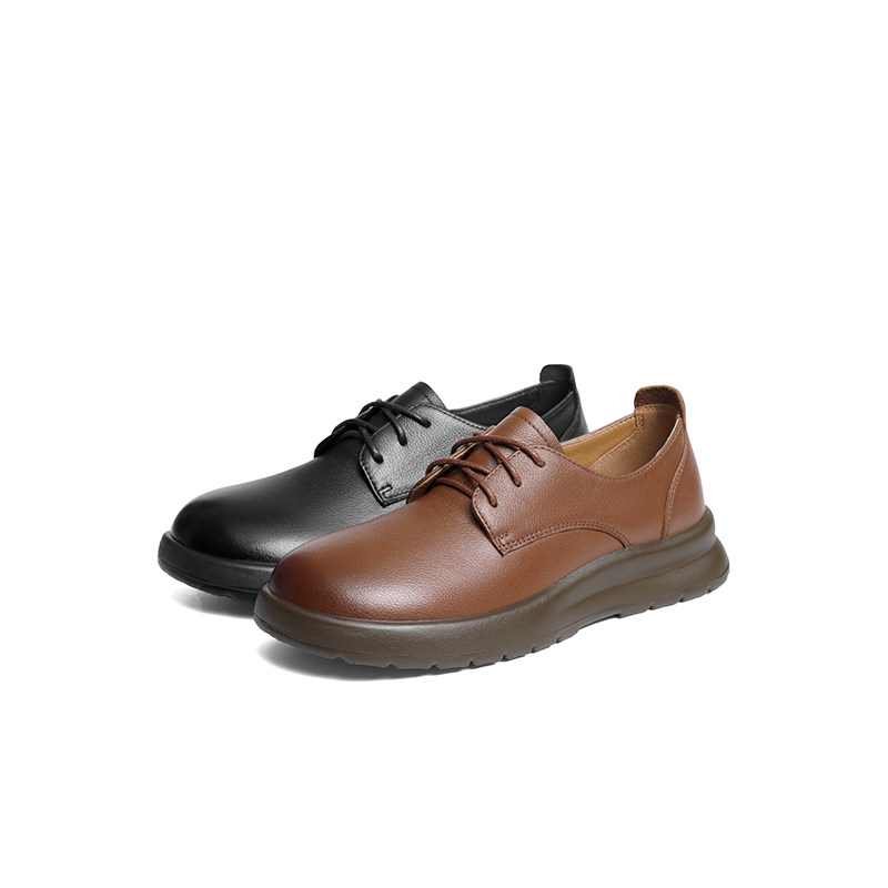 红蜻蜓妈妈鞋春秋款女鞋单鞋舒适软底中老年鞋子真皮平底黑色皮鞋,淘宝优惠券,粉丝福利购,淘宝优惠卷