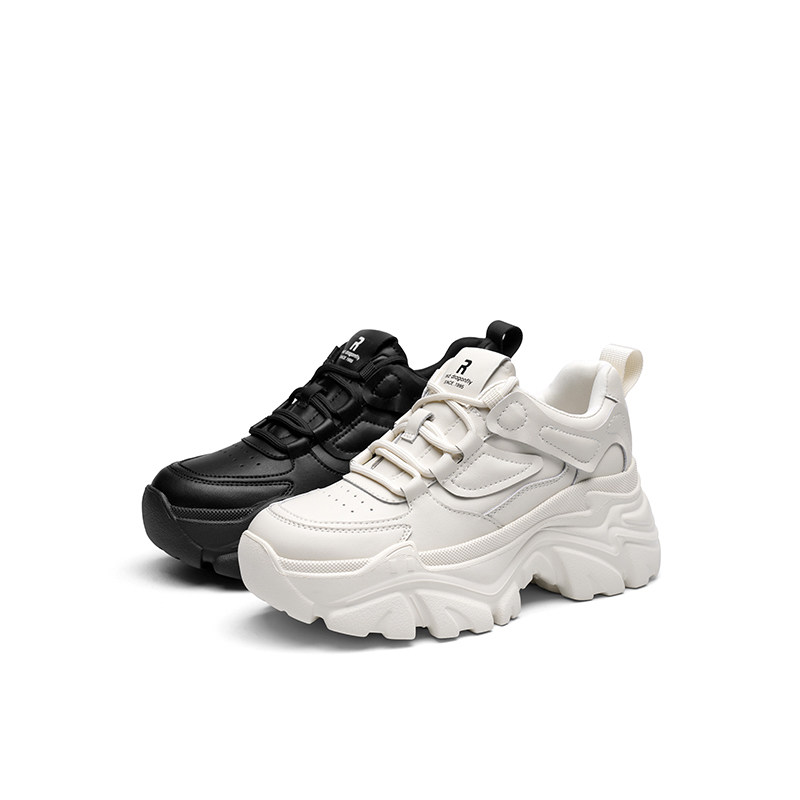 红蜻蜓厚底老爹鞋女款日常百搭秋冬休闲鞋轻便舒适增高运动女鞋,淘宝优惠券,粉丝福利购,淘宝优惠卷