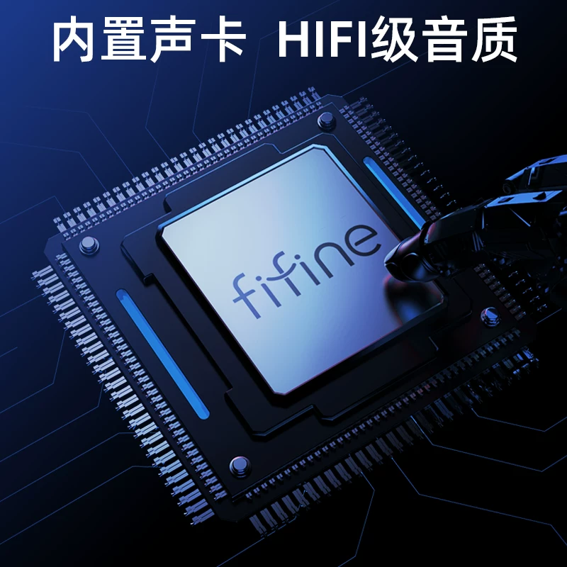 Капсюльный микрофон FIFINE K678 для голоса на ноутбуке/настольном ПК, прямая трансляция, дубляж, запись игры
