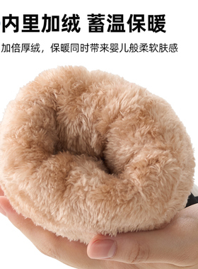 亲子加绒保暖滑雪手套防风防泼水