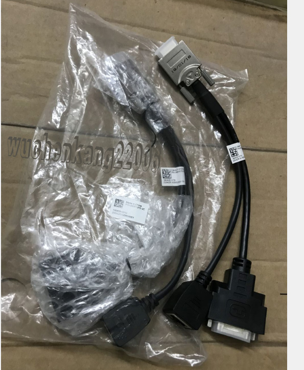 华为视频会议HDVI线 HD-VI转DVI带RJ45控制线 VPC600/620小辫子 - 图0