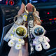 Astronaut car key chain internet celebrity key chain pendant