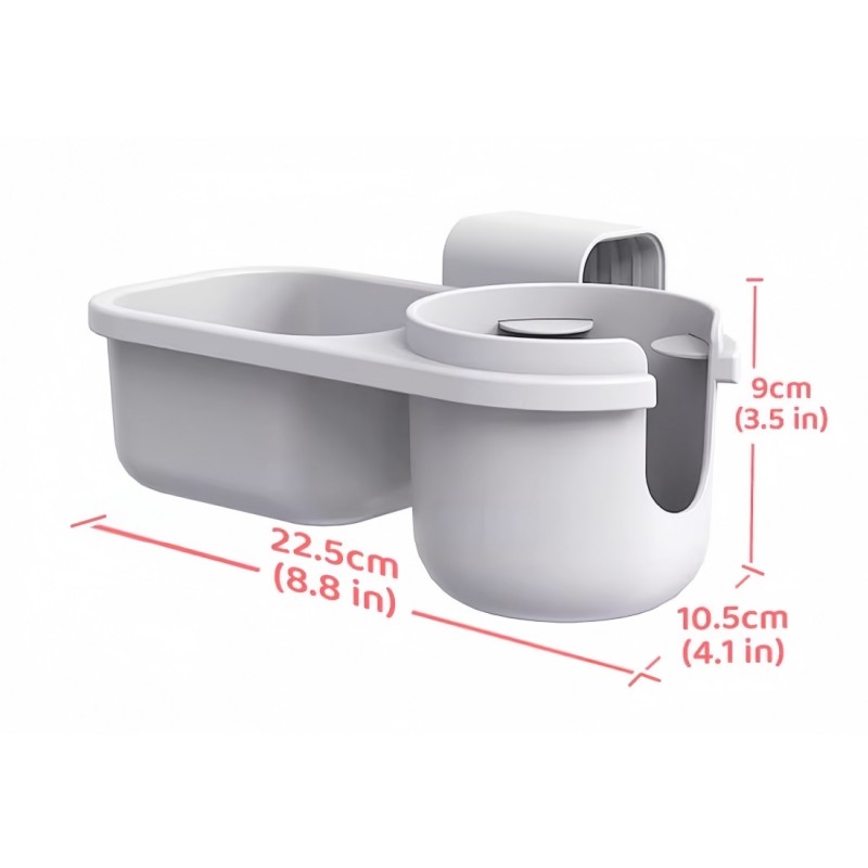 汽车用儿童安全座椅水杯架婴儿零食奶瓶收纳盒宝宝玩具置物架配件,淘宝优惠券,粉丝福利购,淘宝优惠卷