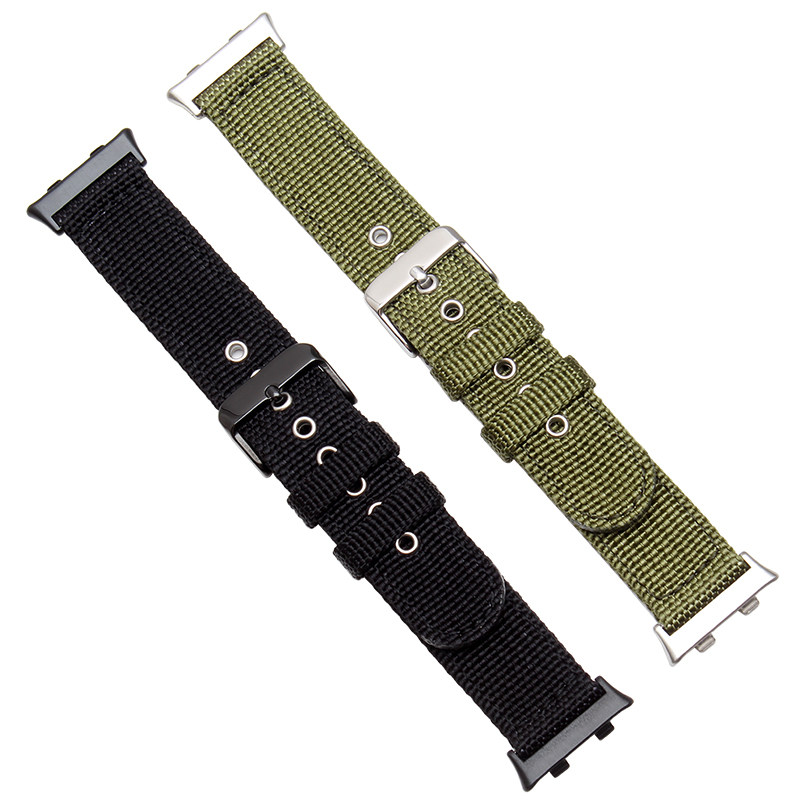 帆布防水oppo watch智能手表表带 尊者手表配件