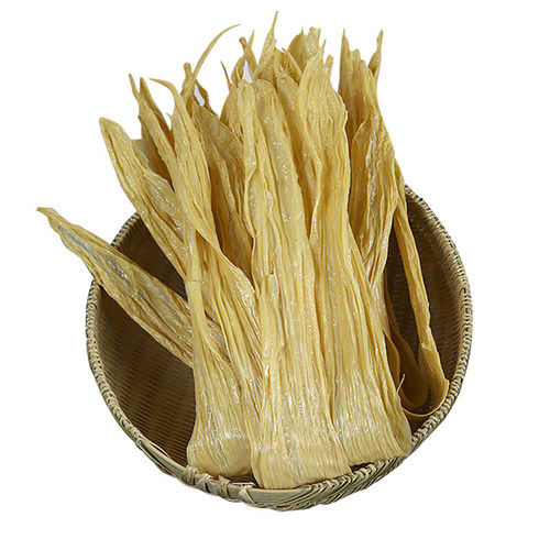 腐竹干货头层腐皮农家豆浆皮大豆制品黄豆皮油豆皮豆腐皮400g - 图3