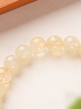 黄水晶红玛瑙多宝鱼手链串珠女士轻奢高级感文玩佛珠手饰手串批发