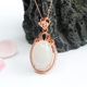 Natural Hetian Jade Pendant, Smoked Purple Pigeon Egg Jade Jewelry, High-end Ethnic Style Fashion Gift for Women