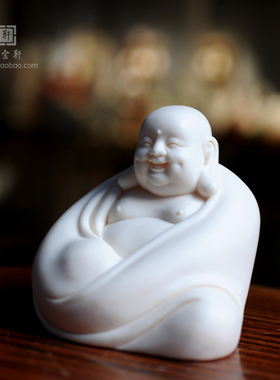 自在风办公室桌面书柜德化工艺品