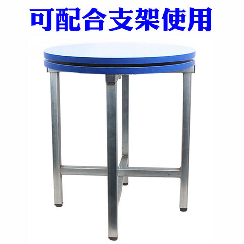打包转盘 快递包装转盘45cm承重缠绕旋转盘机械转台盆景插花转盘 - 图2