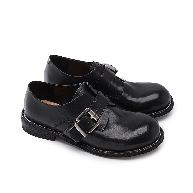 【王小毒】繁花秘境●老钱风深口单鞋女浮雕底水洗手工真皮小皮鞋,淘宝优惠券,粉丝福利购,淘宝优惠卷