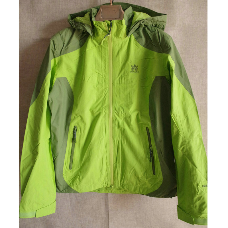 女款春秋冬两层高端冲锋衣全压胶防水透气单层外套夹克户外旅行 - 图3