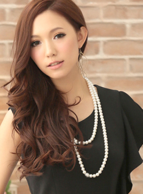 项链毛衣链配饰品仿珍珠