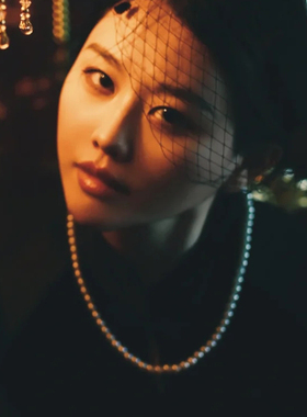 配旗袍项链女款55cm配饰品锁骨链