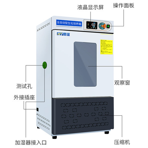 生化培养箱恒温恒湿箱光照人工气候箱霉菌微生物恒温培养箱实验室-图0