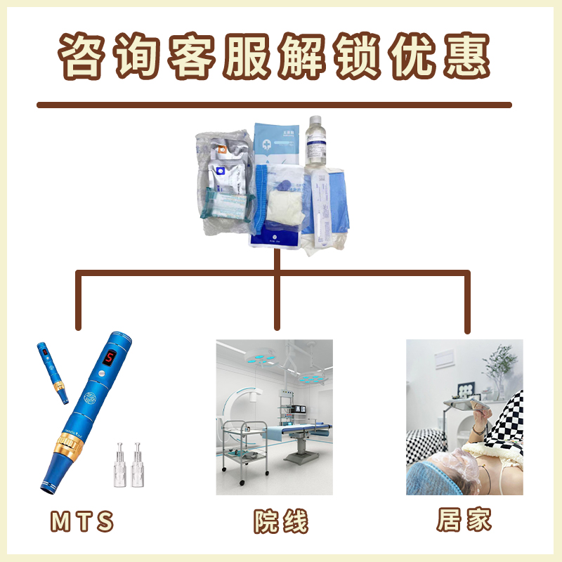 一次性居家操作护理包家用脸部美容水光微针滚针专用套装微整耗材 - 图0