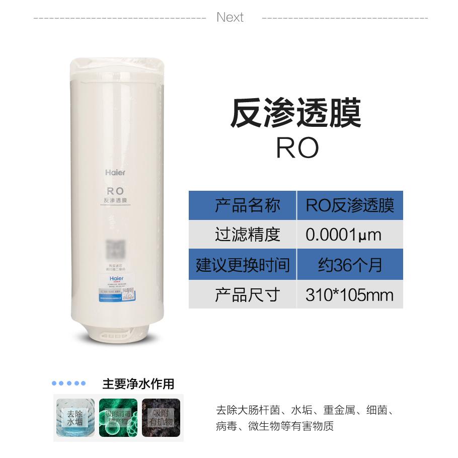 海尔净水器机滤芯玉清HRO6H79/4H79/4H98/6H98-2 HRO4H99/6H99-3 - 图2