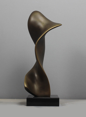 意象饰界雕塑摆饰抽象软装饰品家居客厅售楼处客厅轻奢艺术摆件大