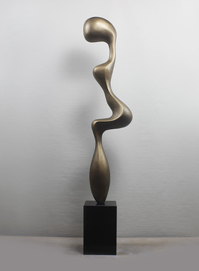 落地雕塑摆件抽象艺术摆设软装饰