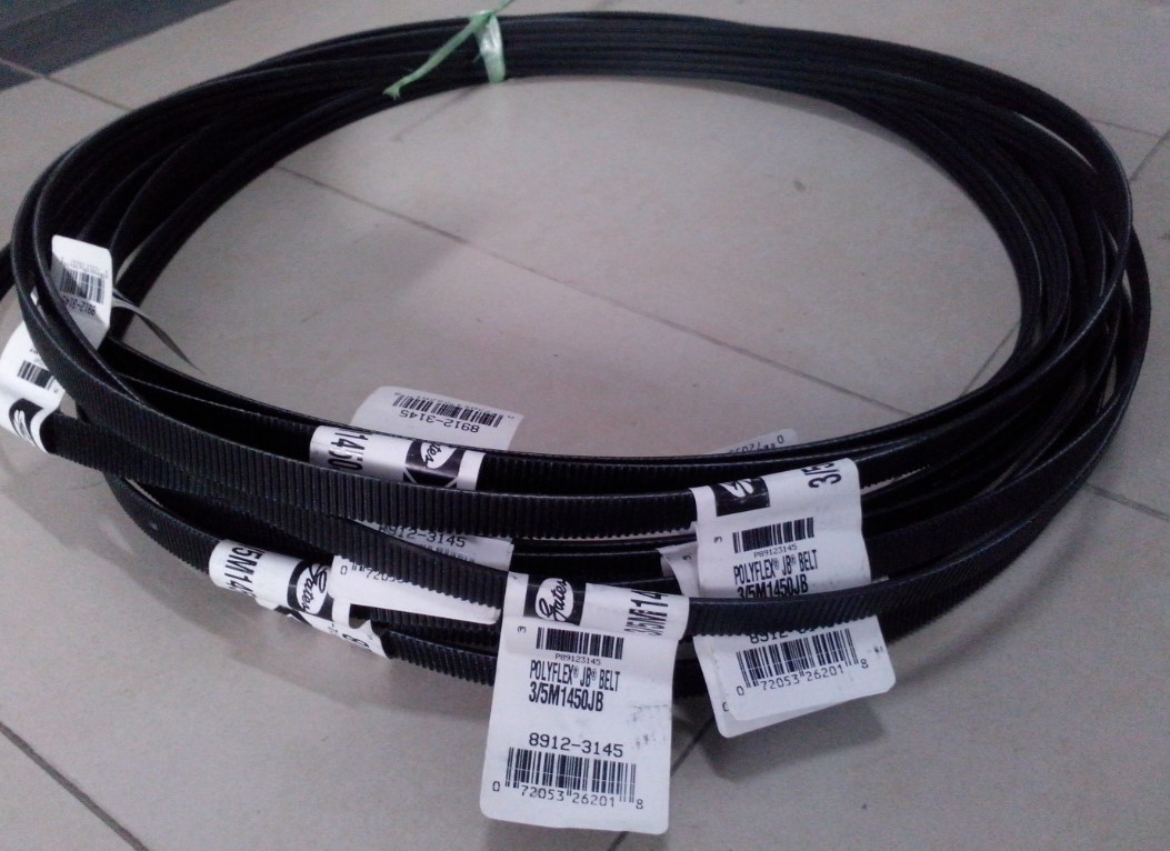 GATES POLYFLEX 2/5M1400JB 3/5M1400JB盖茨数控车床主轴三角皮带 - 图0